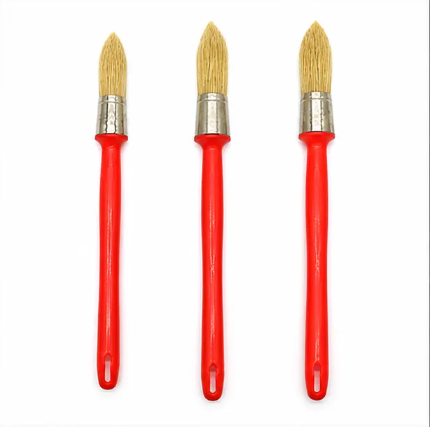 round bristle brush for painting