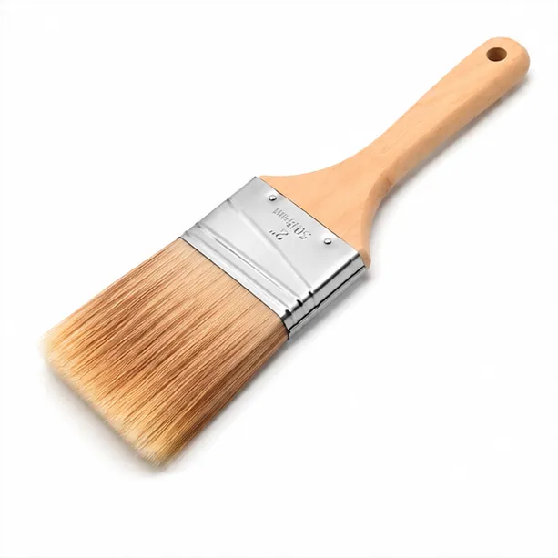 slanted brush